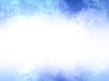 Bulutlu mavi bir gökyüzü ve bir uçak