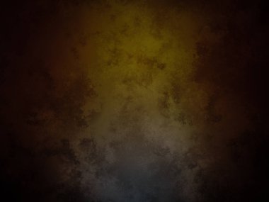 Siyah ve beyaz saati olan siyah ve sarı bir arka plan.