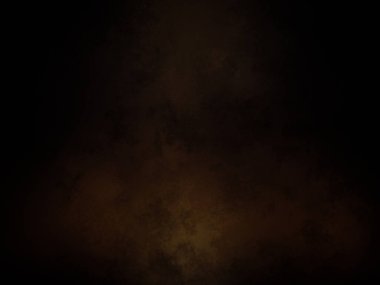 Karanlık bir oda, saati ve ışığı olan.