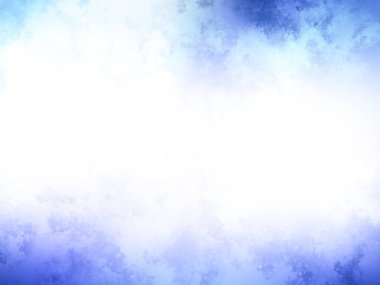 Gökyüzü ve bulutları olan mavi ve beyaz bir arkaplan