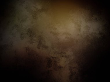 Koyu bir arkaplan ve sarı ışık