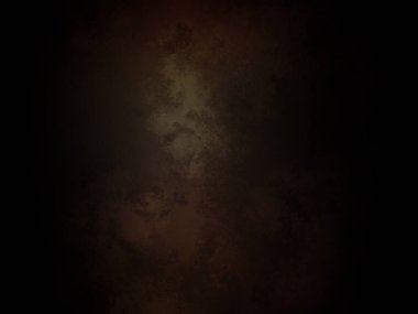 Karanlık bir oda, saati ve ışığı olan.