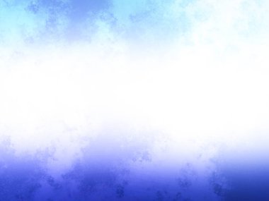 Bulanık gökyüzü ile mavi ve beyaz bir arkaplan