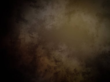 Koyu kahverengi ve siyah arkaplan ve beyaz saat.