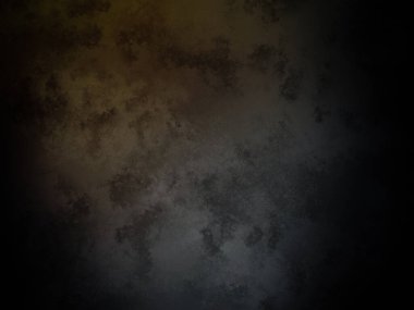 Siyah ve beyaz saati olan siyah ve sarı bir arka plan.