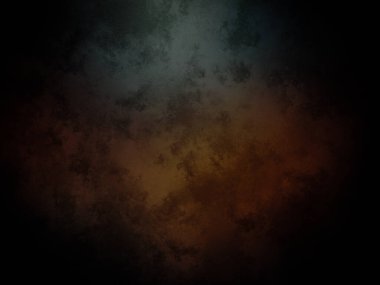 Karanlık bir arka plan, karanlık bir gökyüzü ve birkaç bulut.