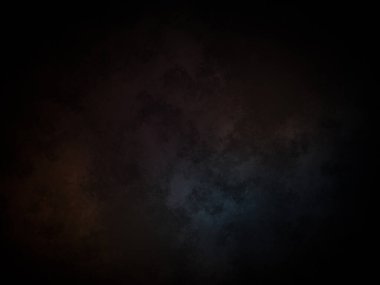 koyu bir arkaplan mavi ve turuncu bir ışık