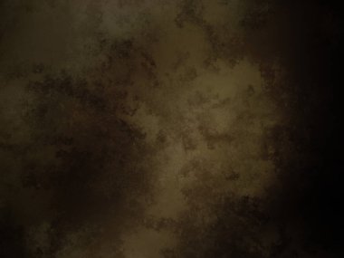 Koyu kahverengi arka plan ve beyaz saat.