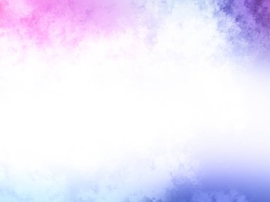 Beyaz merkezli renkli bir bulut arkaplanı