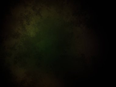 Yeşil ve siyah bir arkaplan ve karanlık bir merkez.