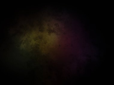 koyu bir arkaplan ve renkli bir ışık