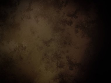 Koyu kahverengi arka plan ve beyaz saat.