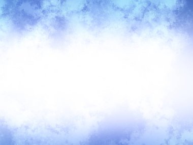 Bulutlu mavi bir gökyüzü ve beyaz bir ışık