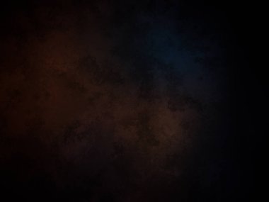 koyu bir arkaplan mavi ve turuncu bir ışık