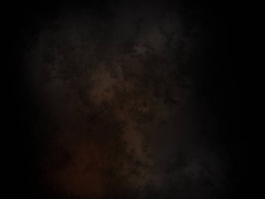 Siyah bir arka plan, kırmızı ve siyah bir ateş