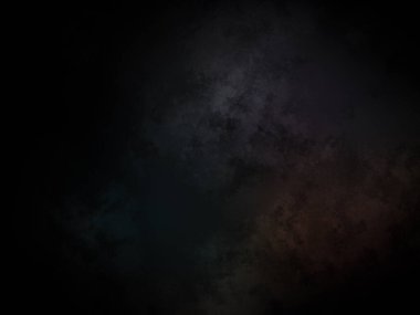 Karanlık bir arka plan, kara bir gökyüzü ve birkaç bulut.