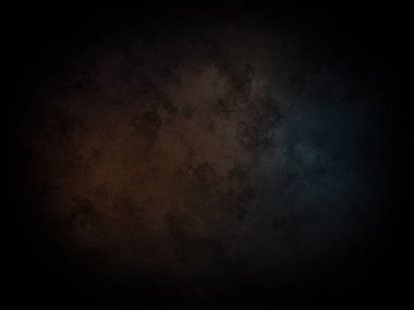 koyu bir arkaplan mavi ve turuncu bir ışık