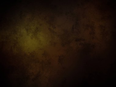 Koyu bir arkaplan ve sarı ışık