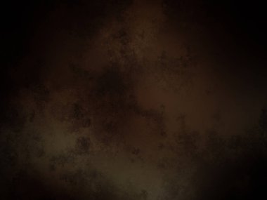 Koyu kahverengi arka plan ve beyaz saat.