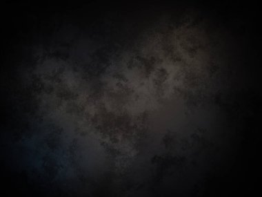 Siyah ve mavi renk şemasına sahip koyu bir arkaplan