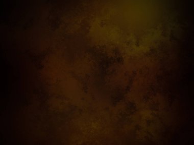 Koyu kahverengi arka plan ve sarı ışık