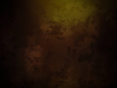 Koyu ve kirli bir arka plan ve sarı ışık.