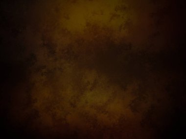 Koyu kahverengi arka plan ve sarı ışık