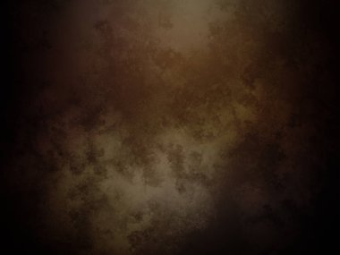 Koyu kahverengi bir arka plan ve soluk bir doku.