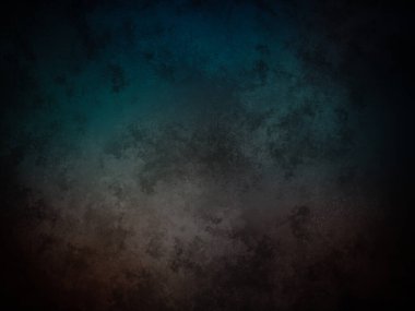 Koyu mavi ve yeşil arkaplan ve soluk bir doku.