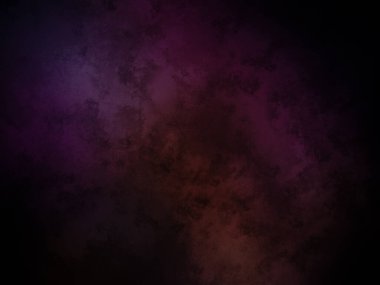 Koyu mor ve siyah arkaplan, kırmızı ve siyah desenli.