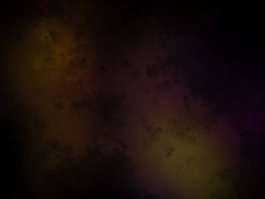 Koyu bir arka plan, mor ve sarı bir ışık.