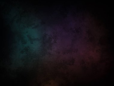 Renkli bir eğime sahip koyu bir arkaplan