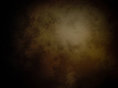 Koyu bir arkaplan ve sarı ışık