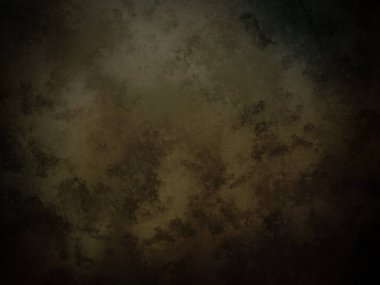 Koyu kahverengi ve siyah arkaplan ve beyaz saat.