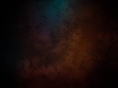 koyu renkli arka plan, mavi ve turuncu ışık