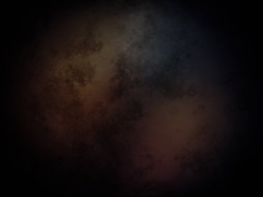 Koyu bir arkaplan ve bulanık bir saat görüntüsü