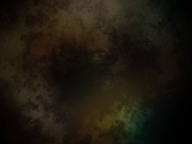 Koyu bir arka plan, yeşil ve sarı ışık.