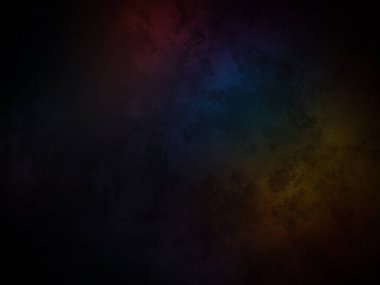 koyu bir arkaplan ve renkli bir ışık