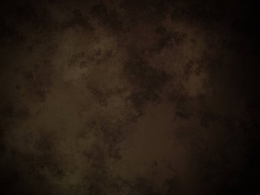 Koyu kahverengi bir arka plan ve koyu kahverengi bir doku.