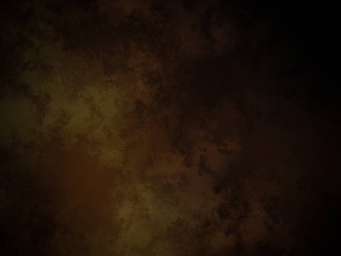 Koyu kahverengi arka plan, koyu kırmızı ve sarı renk.