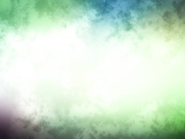 Bulanık arkaplanı olan yeşil ve mavi bir arkaplan