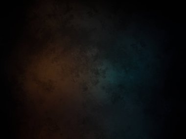 koyu bir arkaplan mavi ve turuncu bir ışık