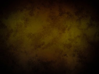 Koyu ve sarı bir arka plan ve kirli bir dokusu var.