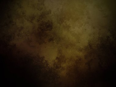 Koyu kahverengi ve siyah arkaplan ve saat.