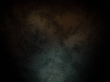 Karanlık gökyüzü ile siyah ve yeşil bir arkaplan