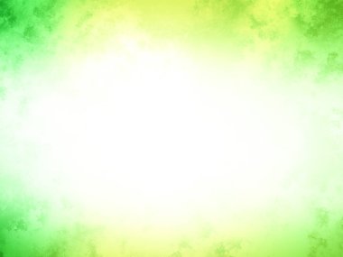 Beyaz kenarlı yeşil ve sarı bir arkaplan