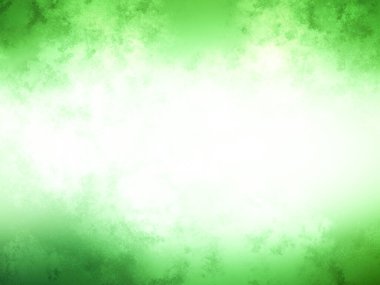 Bulanık efektli yeşil ve beyaz bir arkaplan
