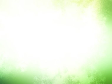 Bulanık efektli yeşil ve beyaz bir arkaplan