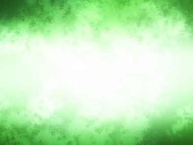 Bulanık efektli yeşil ve beyaz bir arkaplan