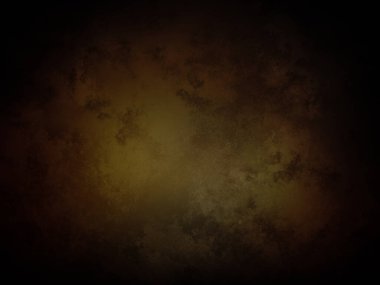 Koyu kahverengi arka plan ve sarı ışık